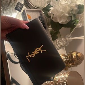 Ysl crossbody/belt bag in navy blue